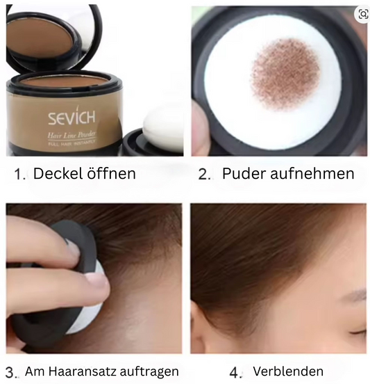 VoluMagic™ – Haarpuder für sofort volleres Haar & kaschierten Ansatz