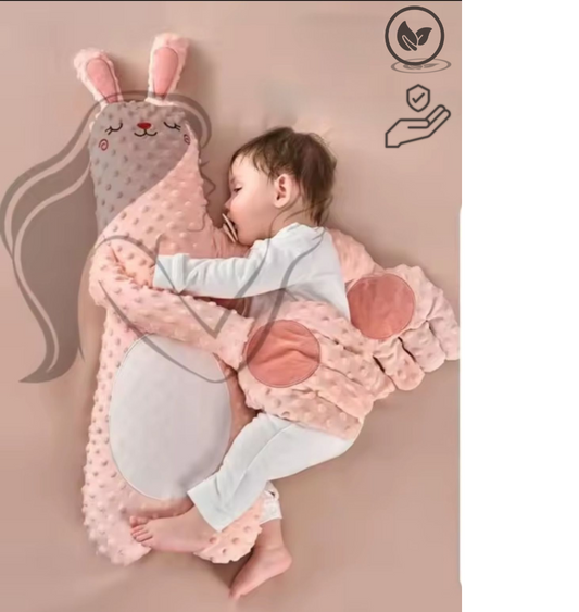 MiraDream™ – Das Kuscheltier-Kissen, das Babys Geborgenheit schenkt