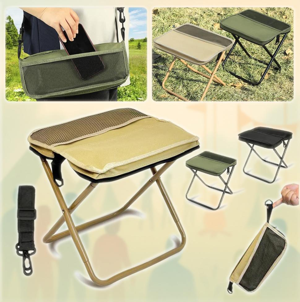 PocketSeat™ – Faltbarer Taschenstuhl | Dein Sitzplatz für unterwegs