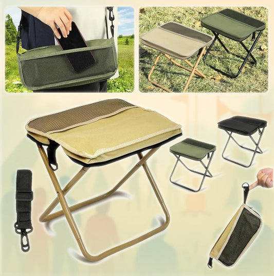PocketSeat™ – Faltbarer Taschenstuhl | Dein Sitzplatz für unterwegs