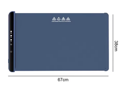 Faltbare Wärmematte für Speisen