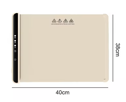 Faltbare Wärmematte für Speisen